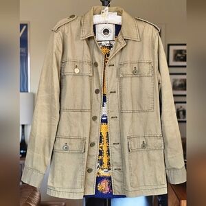 Anthropologie Daughters Of The Liberation Womens Aztec Utility Jacket